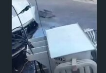 Transformador explode e cai sobre carro estacionado no bairro Parquelândia, em Fortaleza