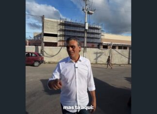 Naumi destaca obra privada como incentivo ao empreendedorismo, mas construção teve início na gestão Vitor Valim