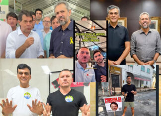 Fortaleza amanhece com cartazes contra Evandro Leitão; ação ligada a André Fernandes expõe contradição política