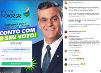 Naumi aposta em prêmio nacional para reverter desgaste após cortes de programas sociais em Caucaia