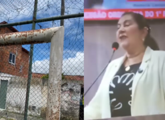 Enquanto critica a imprensa, moradores cobram reforma urgente da Areninha do Genipabu