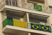Bandeira do Brasil na varanda durante a Copa pode gerar multa; entenda