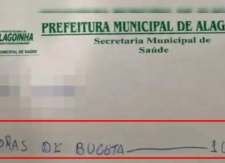 Caso da receita “3h de buceta” viraliza e Prefeitura abre investigação em Pernambuco