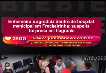 Enfermeira é agredida dentro de hospital municipal em Frecheirinha; suspeita foi presa em flagrante