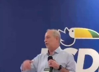 “Quem mente rouba”, dispara Ciro Gomes ao acusar grupo ligado a Camilo de espalhar faixas com Flávio Bolsonaro