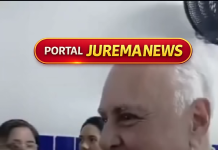 Prefeito de Maracanaú se irrita após cobrança de moradora sobre ruas esburacadas durante inauguração de posto de saúde