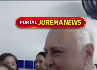 Prefeito de Maracanaú se irrita após cobrança de moradora sobre ruas esburacadas durante inauguração de posto de saúde