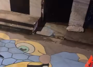 Rua Estados Unidos, no Parque das Nações, entra no clima da Copa com decoração em Caucaia