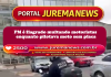 PM é flagrado multando motoristas enquanto pilotava moto sem placa