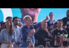 Ciro Gomes se irrita durante evento após confundir gesto de apoiador com símbolo de facção