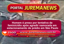 Homem é preso por tentativa de feminicídio após agredir namorada em estacionamento de prédio em São Paulo