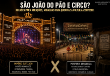 São João do pão e circo? Milhões para grandes atrações e migalhas para as quadrilhas juninas
