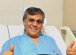 Prefeito Naumi Amorim recebe alta hospitalar após tratamento de infarto