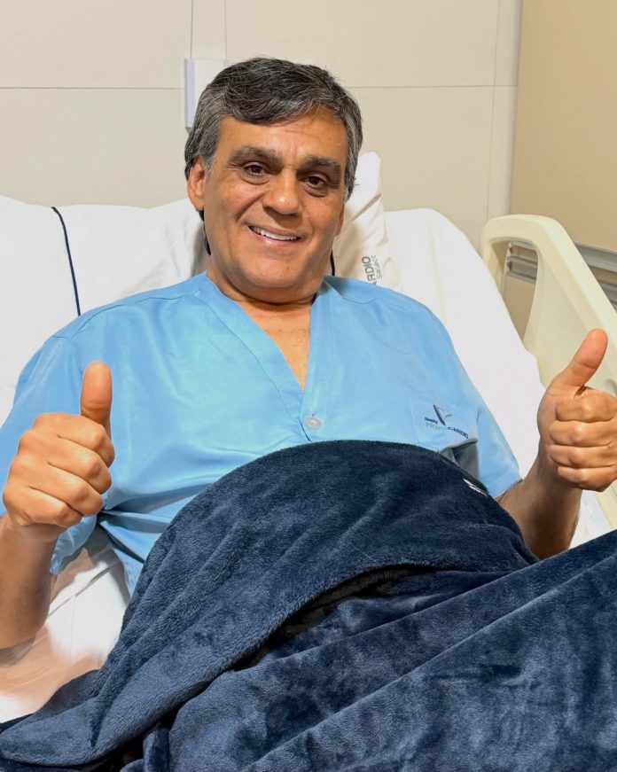 Resolvi testar o coração assistindo ao jogo do Leão aqui do hospital… O @fortalezaec ficou com o