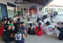 Batizado em dose dupla reúne capoeira e Jiu-Jitsu e fortalece o esporte no Marechal Rondon, em Caucaia