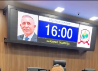 Vereador Marquinhos Tiradentes solicita iluminação pública e calçamento para o Jardim Icaraí