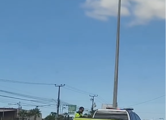 Mais um acidente é registrado na BR-222 e causa lentidão no trânsito em Caucaia