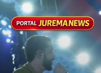 Uma cena inusitada e bem-humorada marcou o show do cantor Henry Freitas durante o São João de Maracanaú.