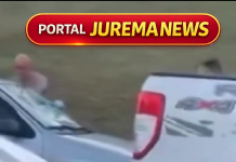 Ex-namorado persegue mulher, sobe em carro e destrói para-brisa após vê-la com atual companheiro em SP
