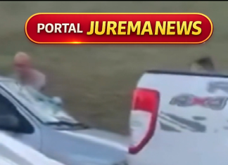 Ex-namorado persegue mulher, sobe em carro e destrói para-brisa após vê-la com atual companheiro em SP