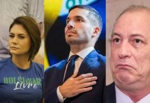 Michelle Bolsonaro: “Direita do Ceará está vendida” após críticas à aliança com Ciro Gomes Michelle Bolsonaro: "Direita do Ceará está vendida" após críticas à aliança com Ciro Gomes