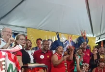 Weiber Tapeba lança pré-candidatura à Câmara Federal ao lado de Waldemir Catanho Weiber Tapeba lança pré-candidatura à Câmara Federal ao lado de Waldemir Catanho