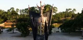 Estátua de 11 metros do Diabo é inaugurada na Taíba e gera repercussão entre cristãos Estátua de 11 metros do Diabo é inaugurada na Taíba e gera repercussão entre cristãos