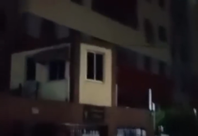 Confusão entre entregador e cliente termina com portão de condomínio danificado em Fortaleza Confusão entre entregador e cliente termina com portão de condomínio danificado em Fortaleza